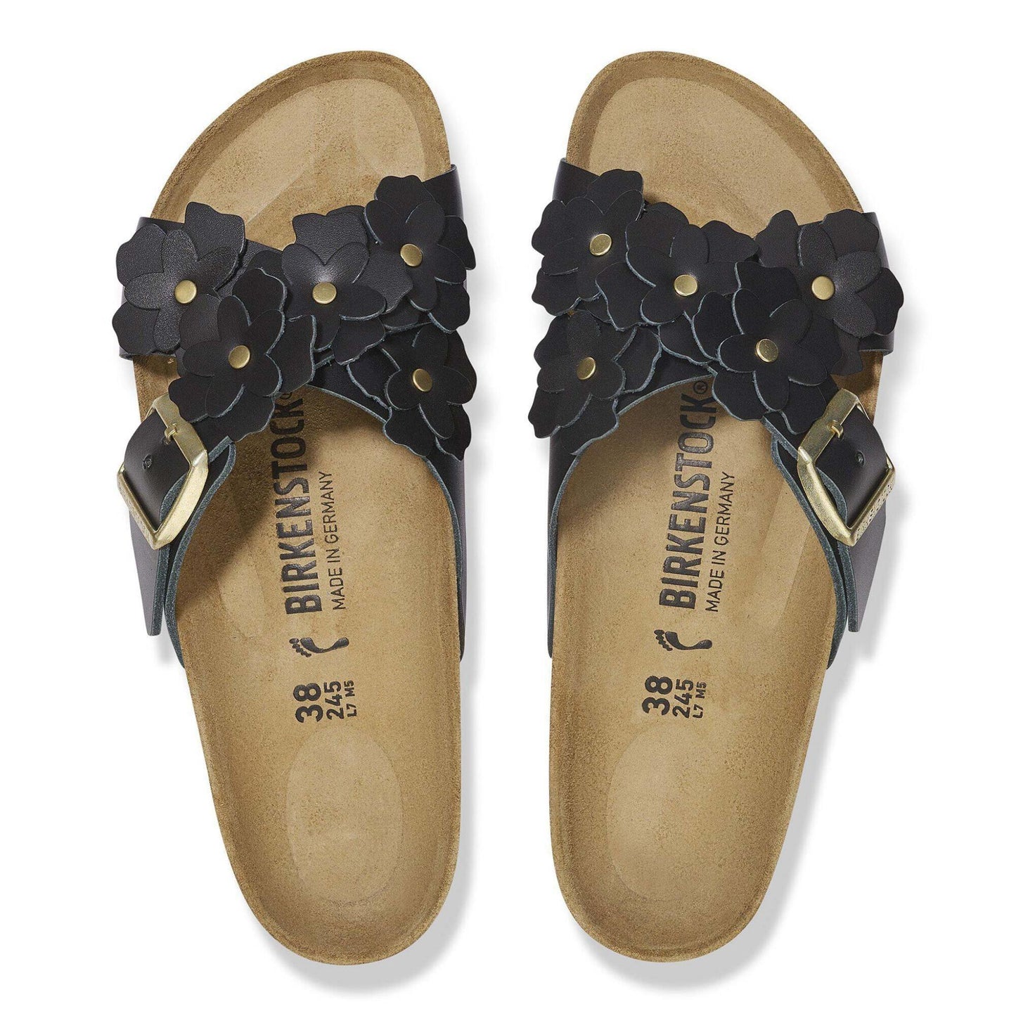 Sandali Siena Flower II Birkenstock 1026734 nero