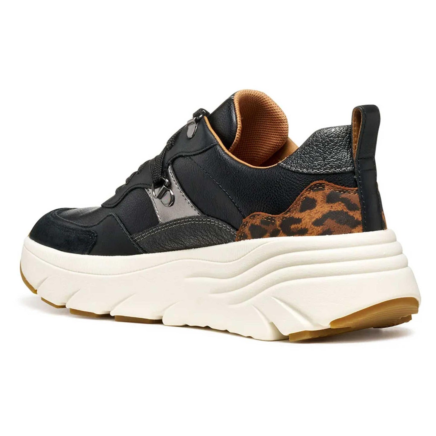 Sneakers GEOX "Diamanta" D36UFE scarpe nero