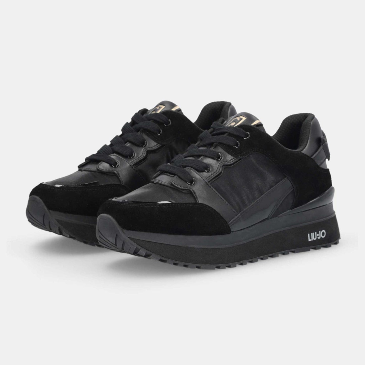 Sneakers LIU JO "Maxi Wonder" BF5005 nero