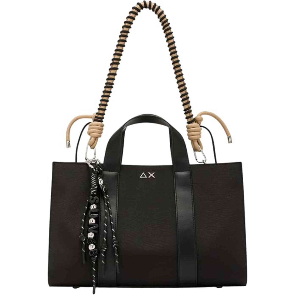 Borsa Canvas midi bag everyday SUN68 Y46201_11 Nera