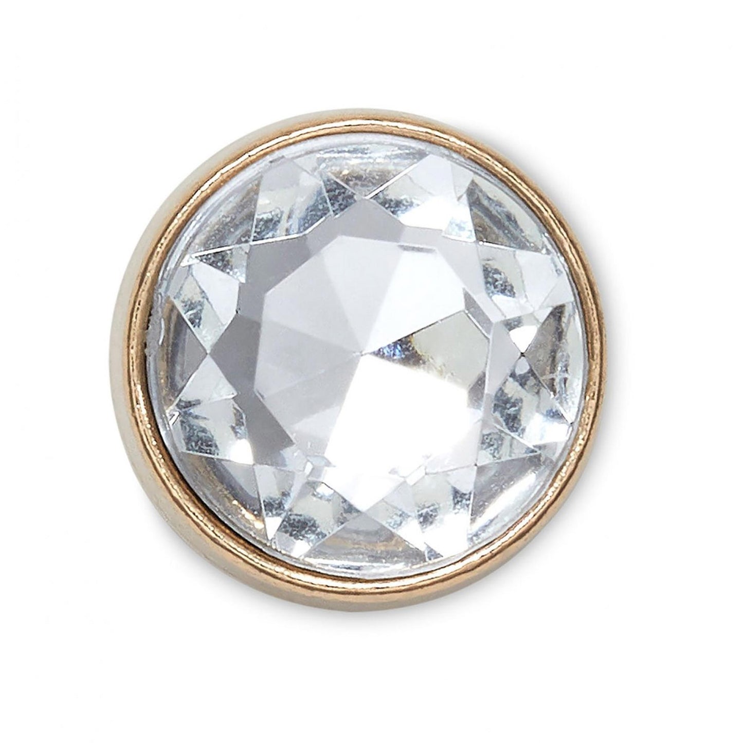 Jibbitz™ Charms per Sabot Unisex gold clear gem