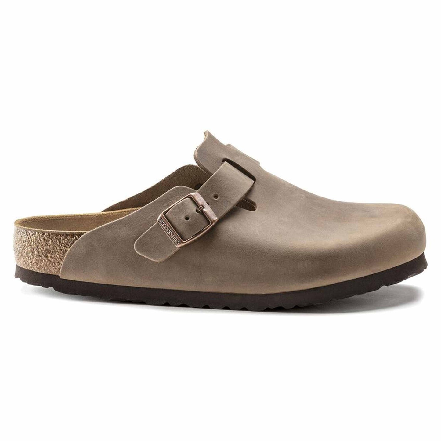 Sabot Boston Birkenstock 960813 in pelle oliata tabacco (35-46)