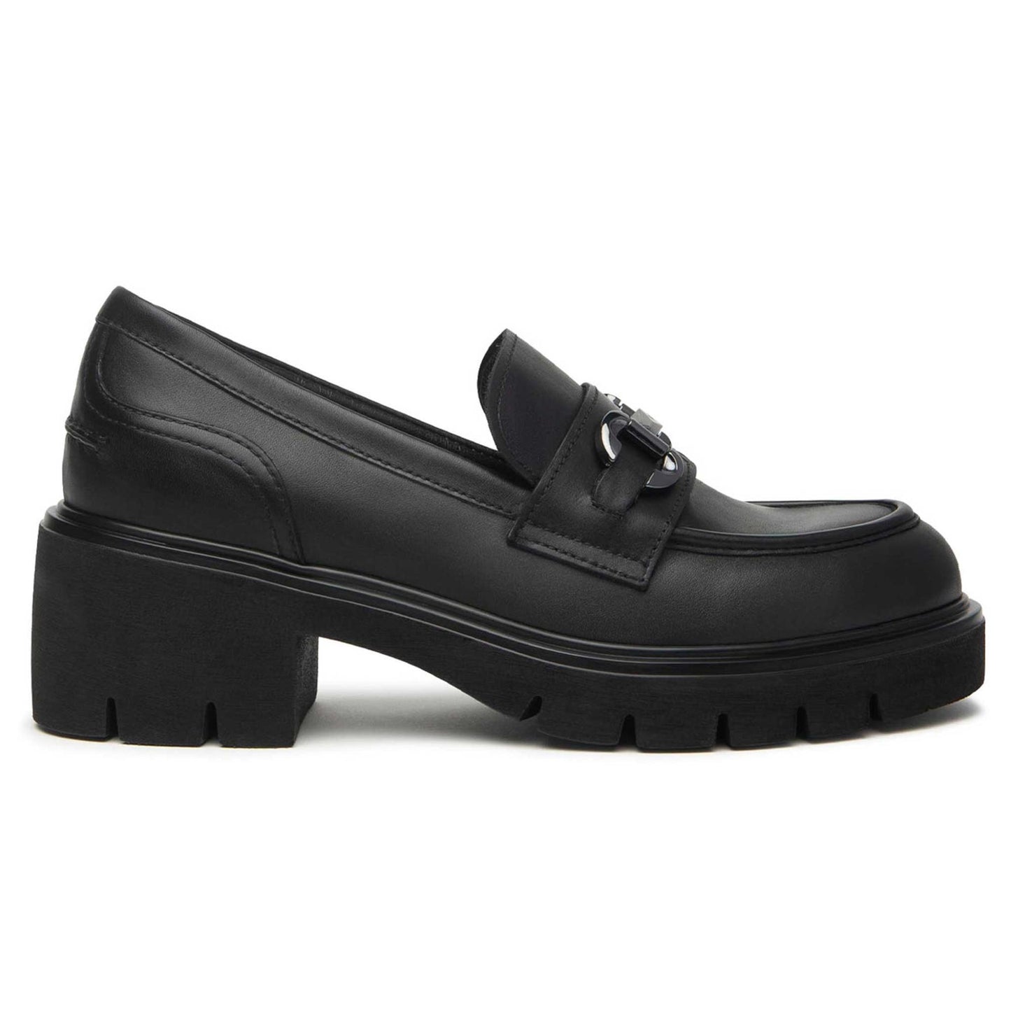 Mocassini NeroGiardini I513980-100 I513980 3980 scarpe