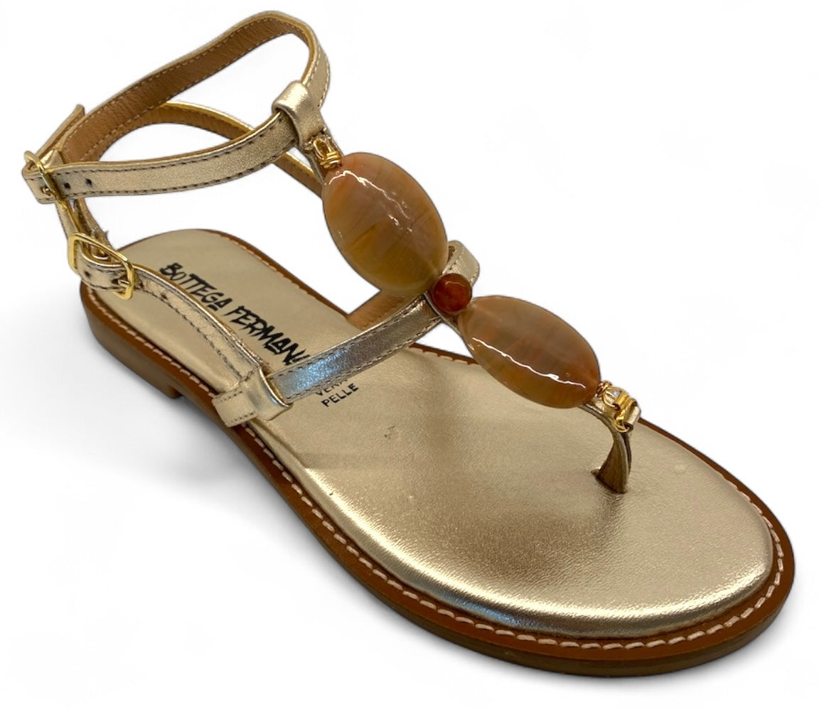 Sandali Bottega Fermana art.S787 oro