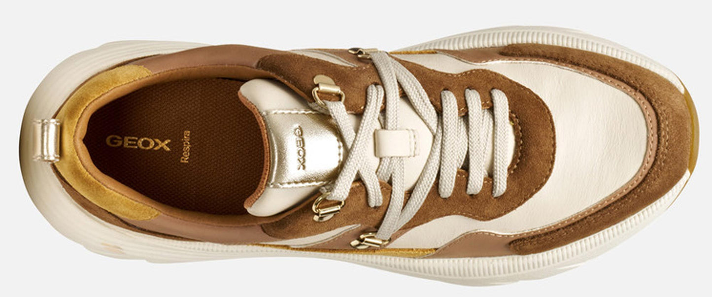 Sneakers GEOX "Diamanta" D36UFE beige