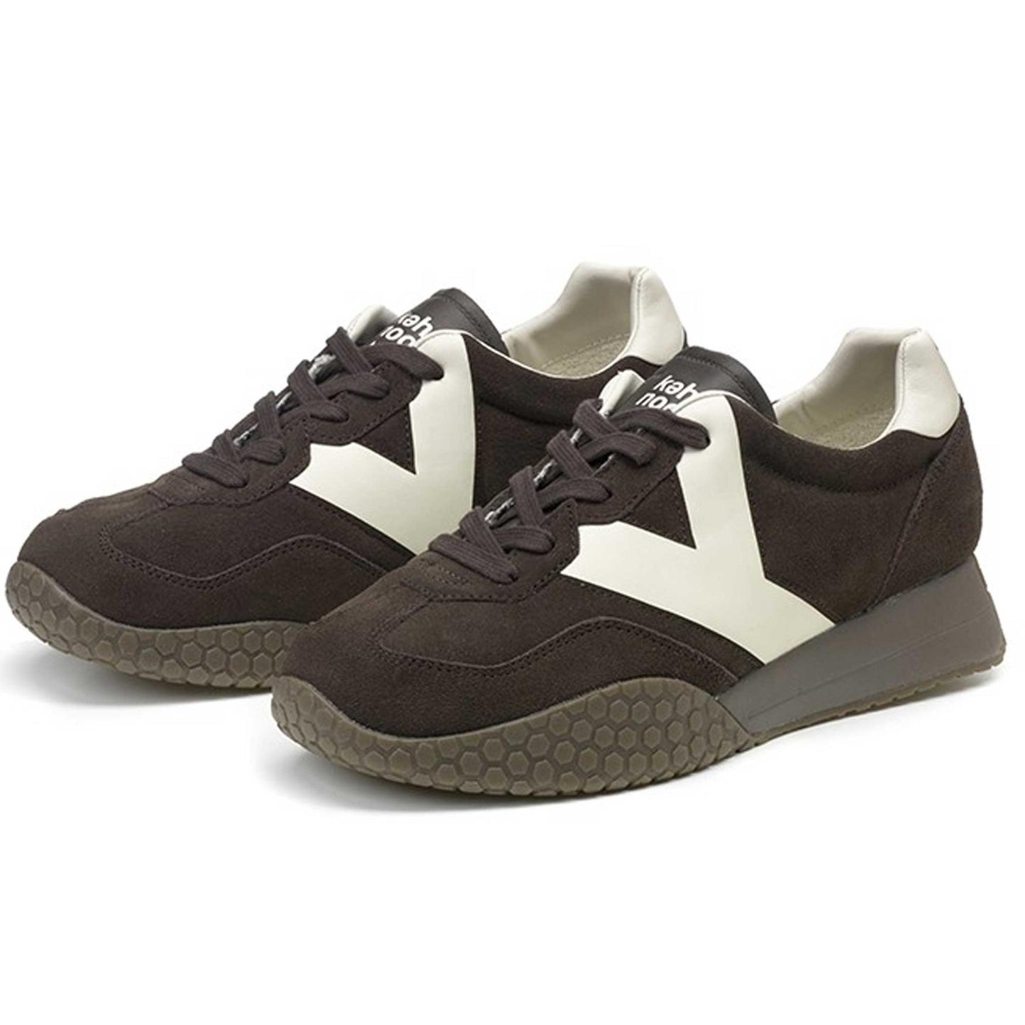 Sneakers Keh-Noo 9774 scarpe uomo coffee