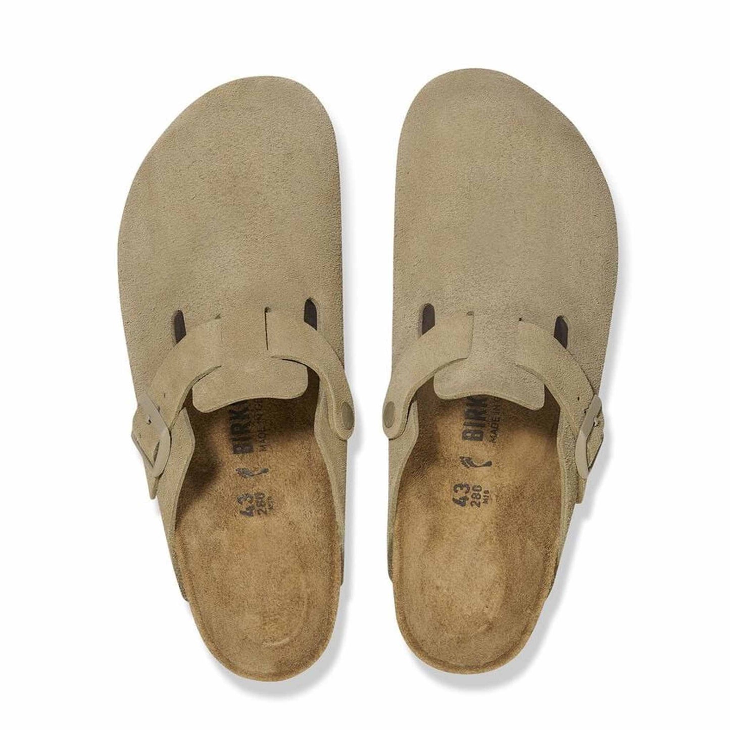 Sabot Boston Birkenstock 1025844 faded khaki (41-45)