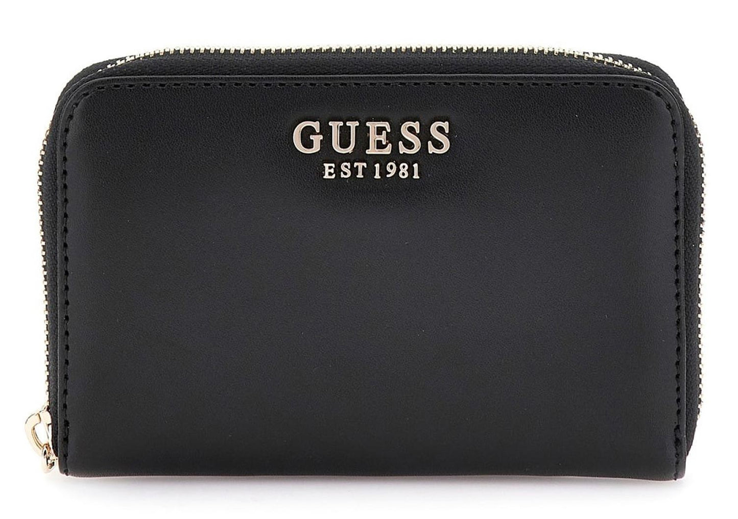 Portafoglio Guess SWVC85 Laurel SLG Medium Zip Around nero