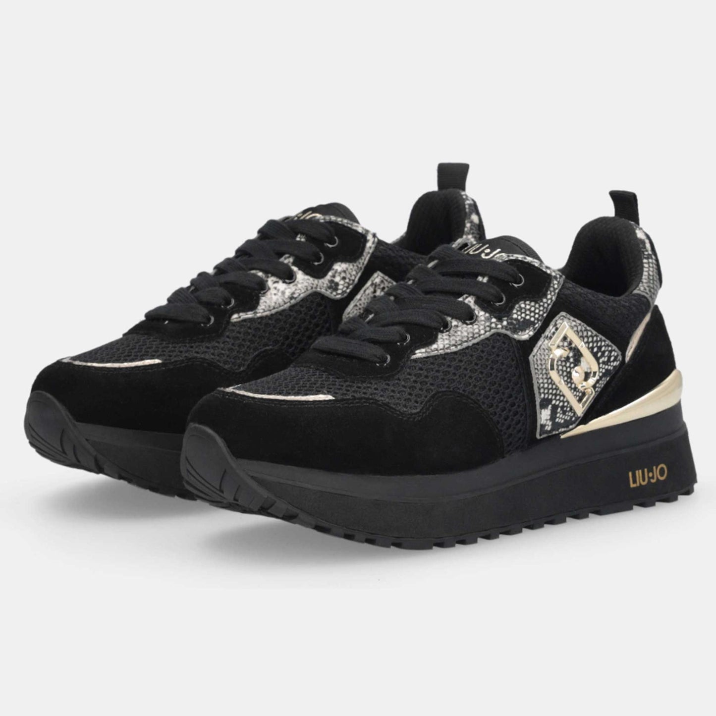 Sneakers LIU JO "Maxi Wonder 01" BF5009 nero