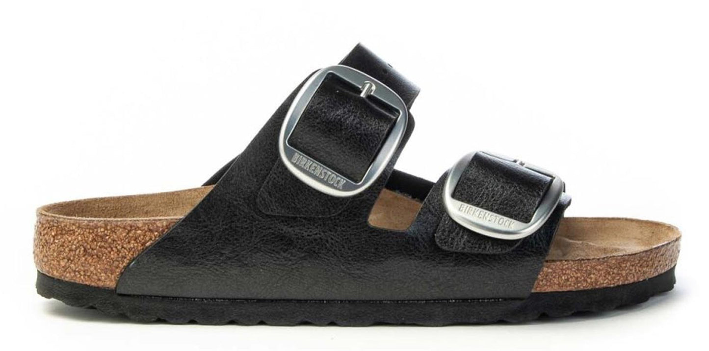 Sandali Arizona Big Buckle Birkenstock perlato nero 1027413 (35-41)