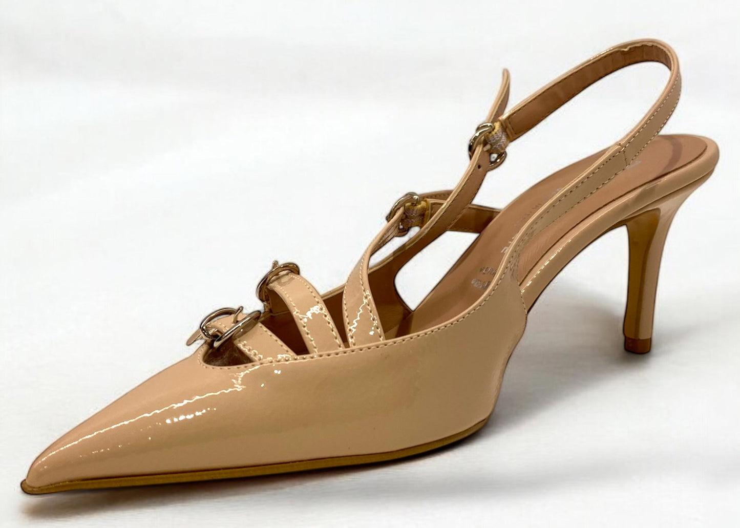 Decolletes Divine Follie 1830V/PE63 in vernice nude