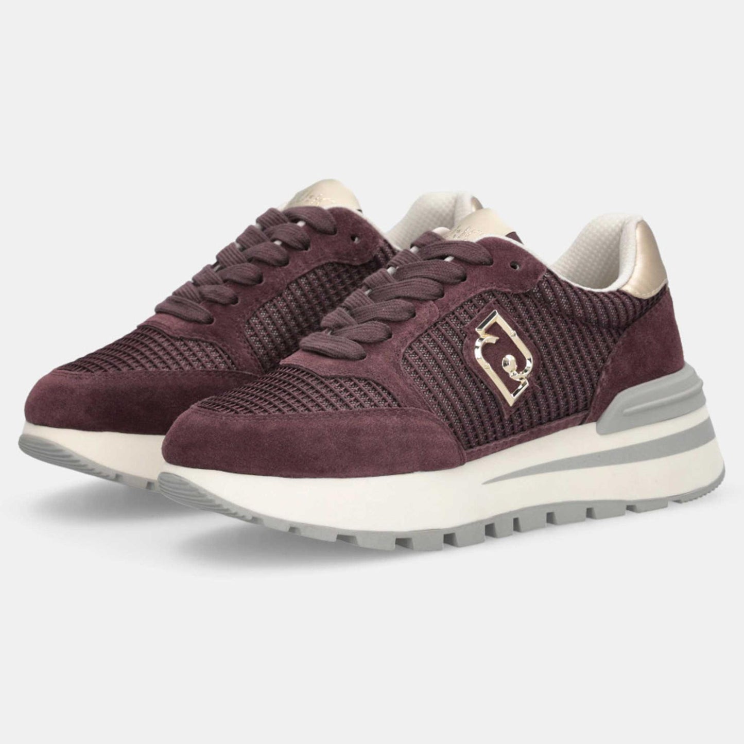 Sneakers LIU JO "Amazing" BF5049 burgundy