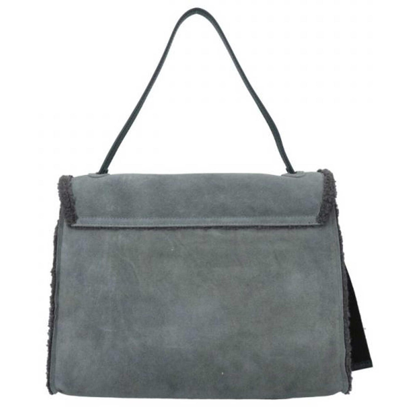 Borsa a cartella REBELLE CLIO HYPER borsa donna in pelle grigio