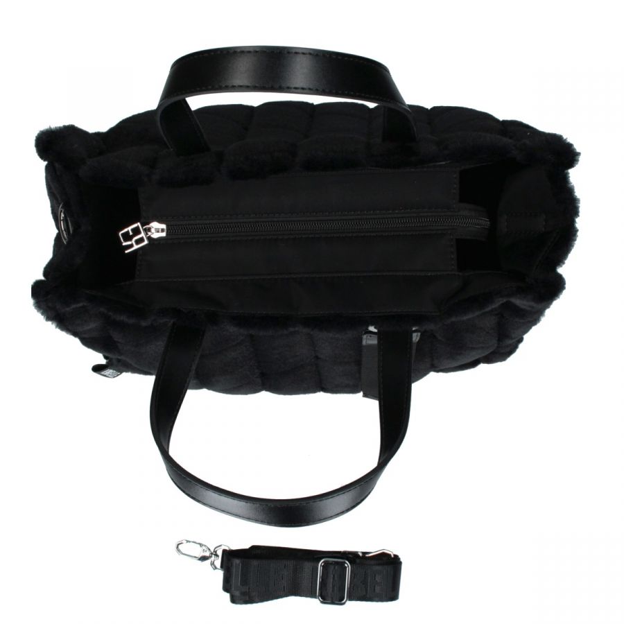 Borsa shopping REBELLE ELECTRA FUR REB0291-T0001 nero