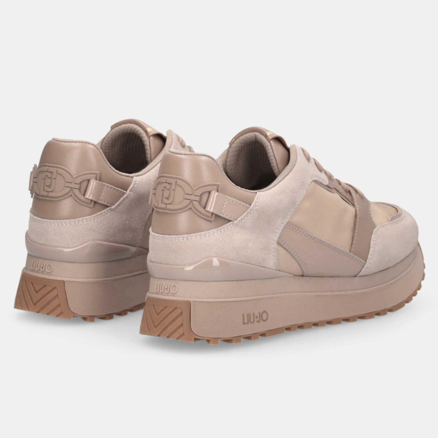 Sneakers LIU JO "Maxi Wonder" BF5005 beige