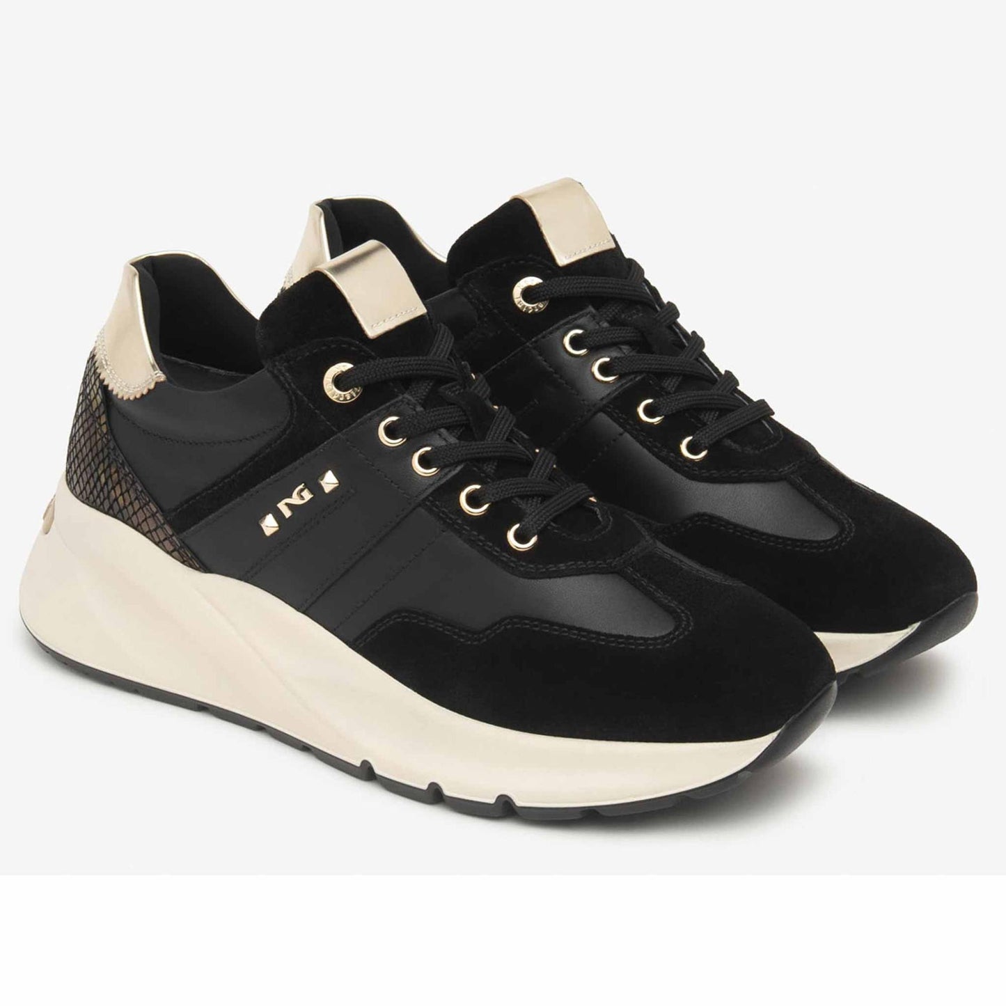 Sneakers NeroGiardini I514065-100 I514065 4065 scarpe donna