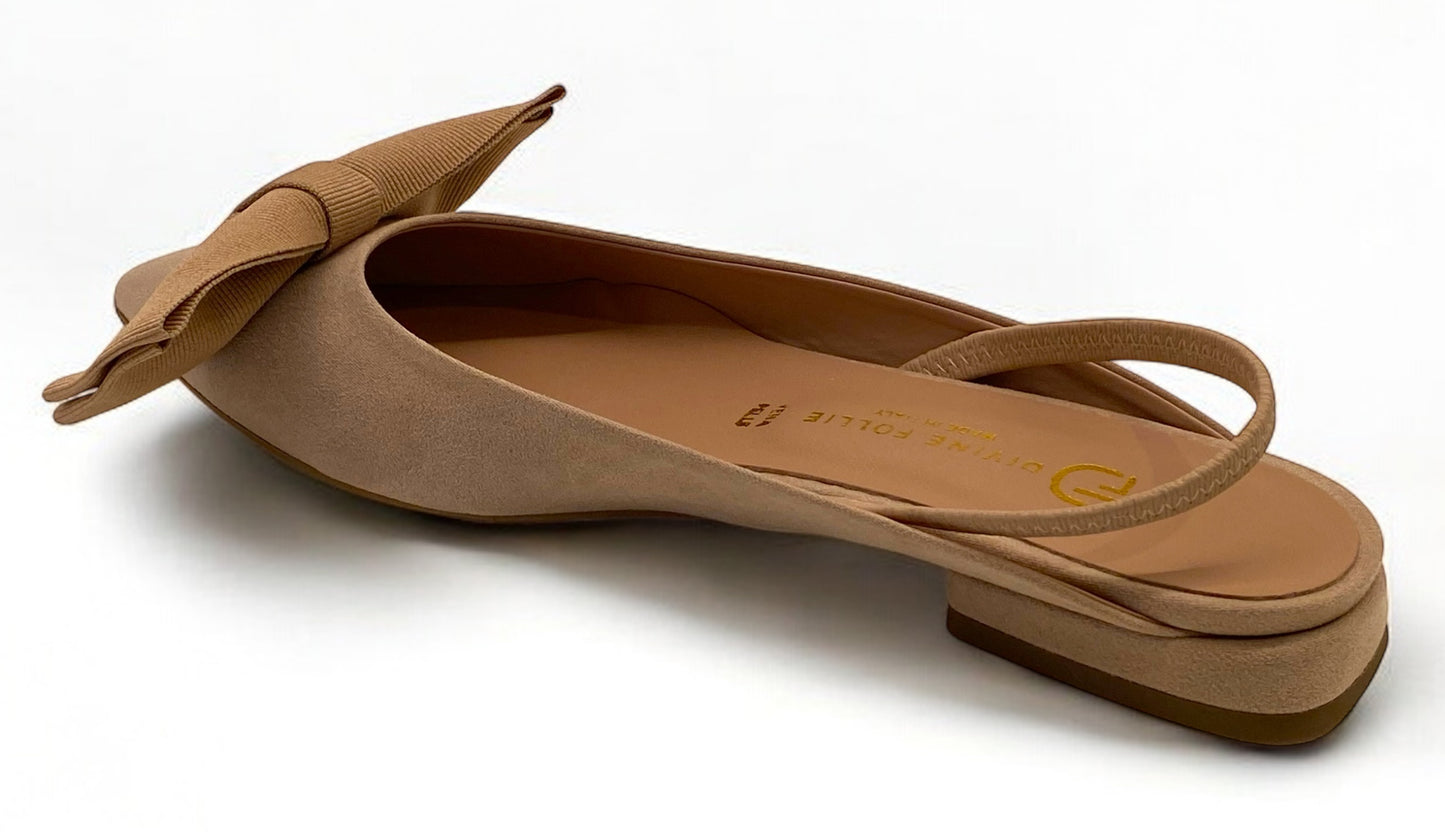 Ballerina Divine Follie 6013/PE63 scarpe donna rosa nude