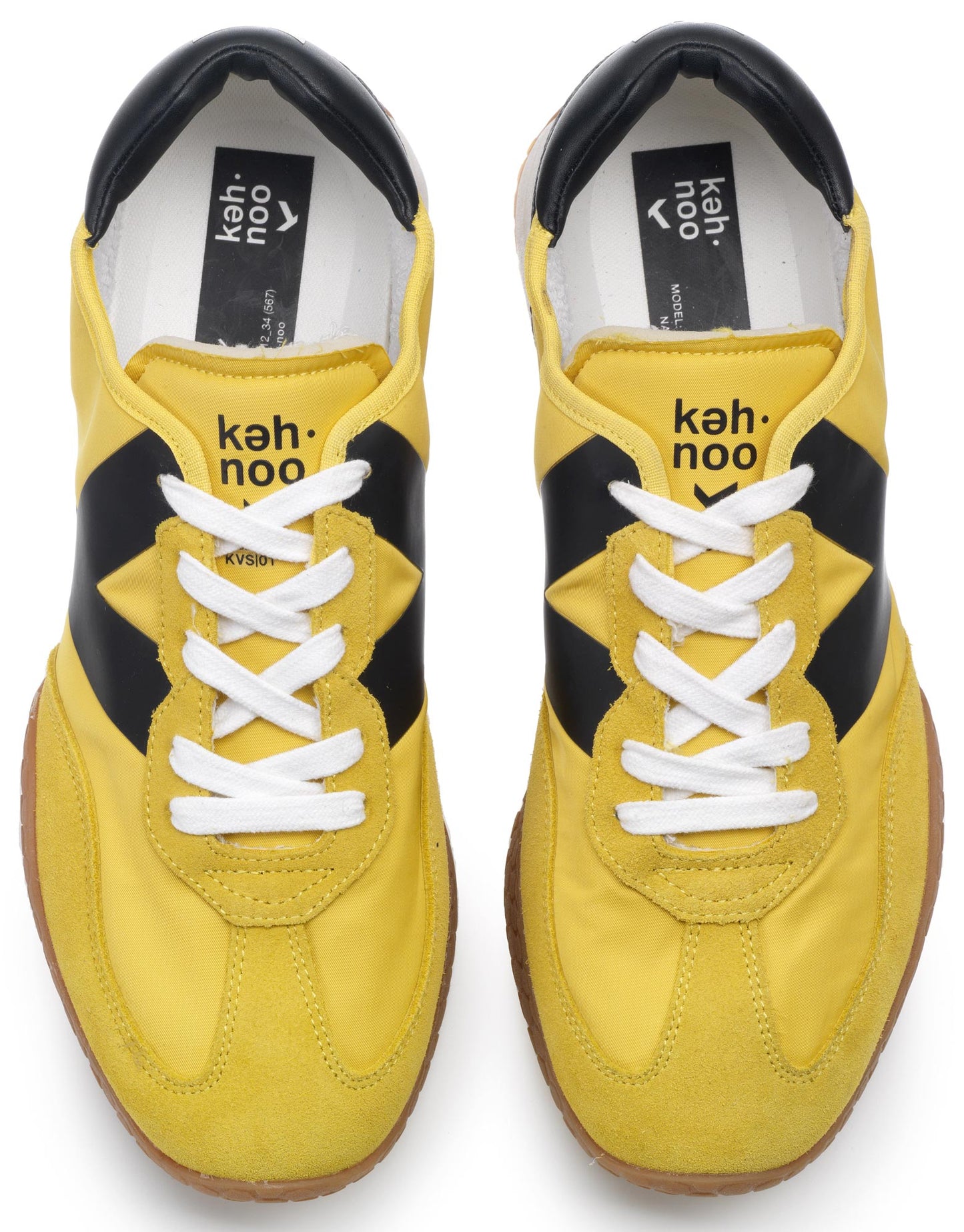 Sneakers Keh-Noo 9313 scarpe uomo giallo