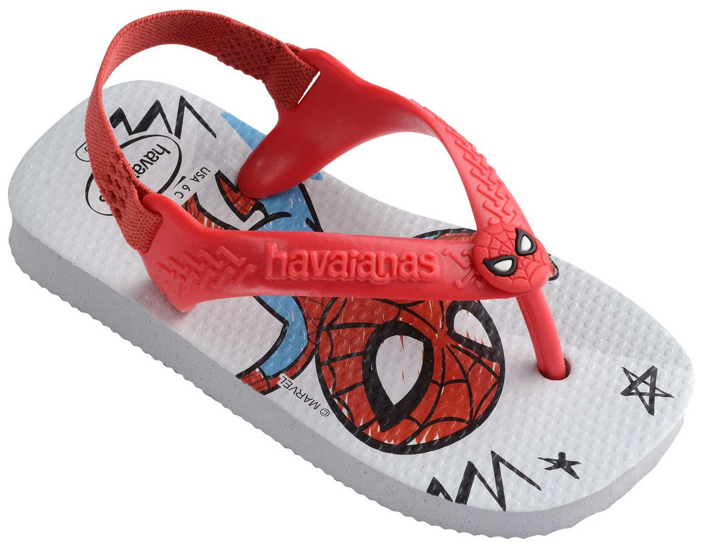 Sandali infradito Havaianas Baby Marvel Spiderman Grigio 41471323498
