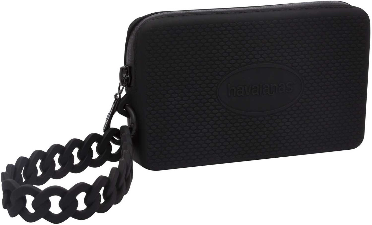 Borsa donna Mini bag Chain Havaianas in silicone nero