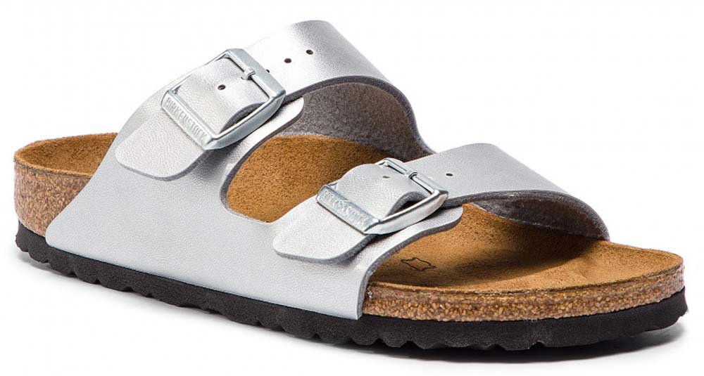 Sandali Arizona argento Birkenstock 1012283 (35-41)