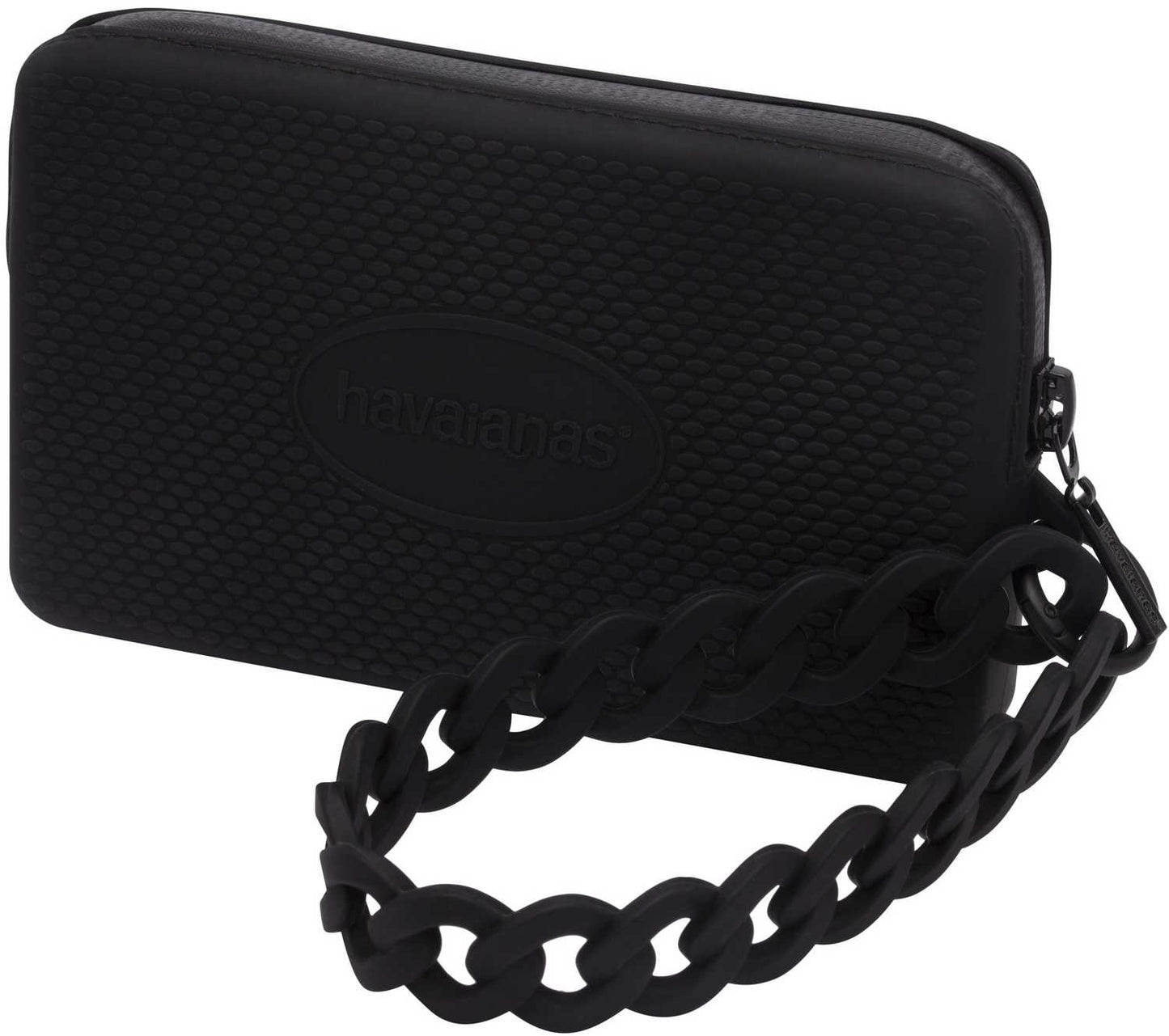 Borsa donna Mini bag Chain Havaianas in silicone nero