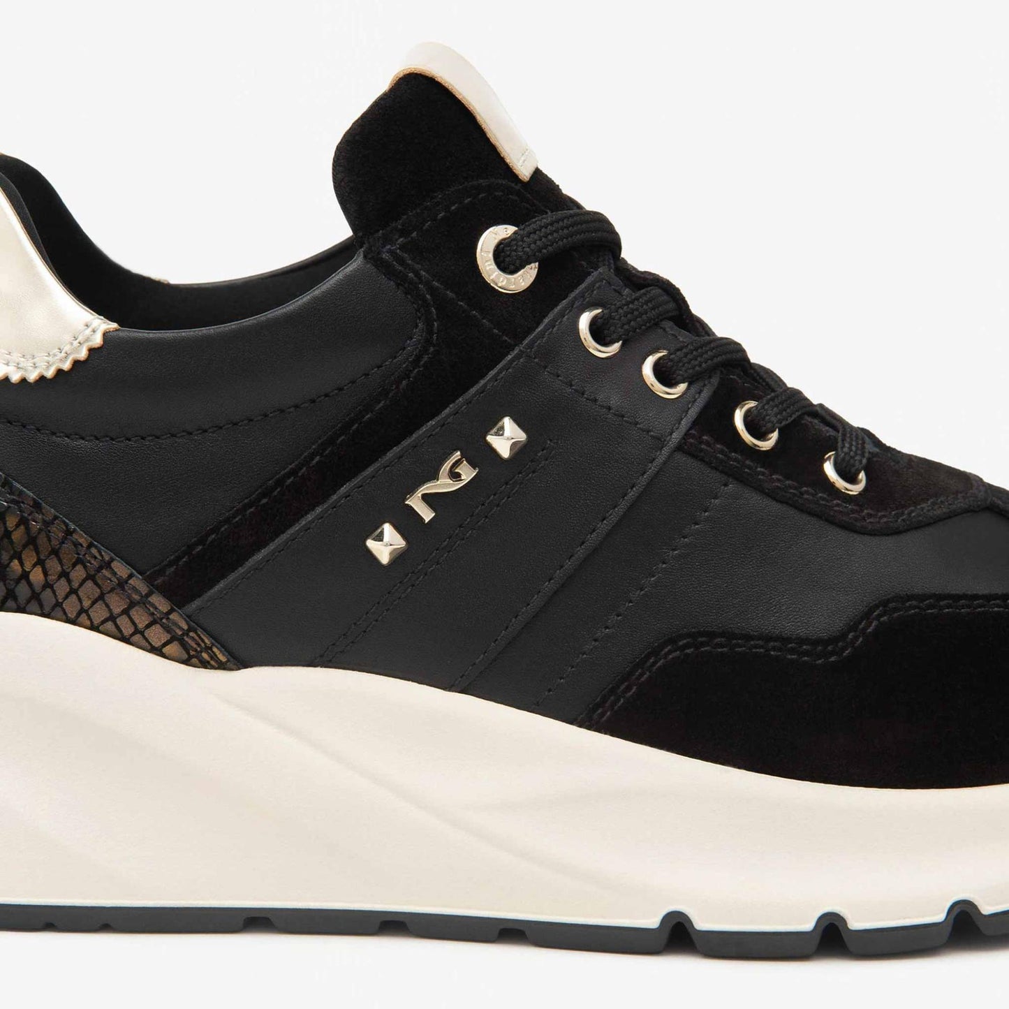 Sneakers NeroGiardini I514065-100 I514065 4065 scarpe donna