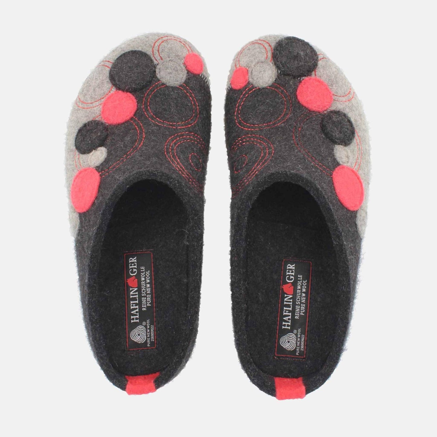 Pantofole HAFLINGER Grizzly "Fizz" 75101077 grigio