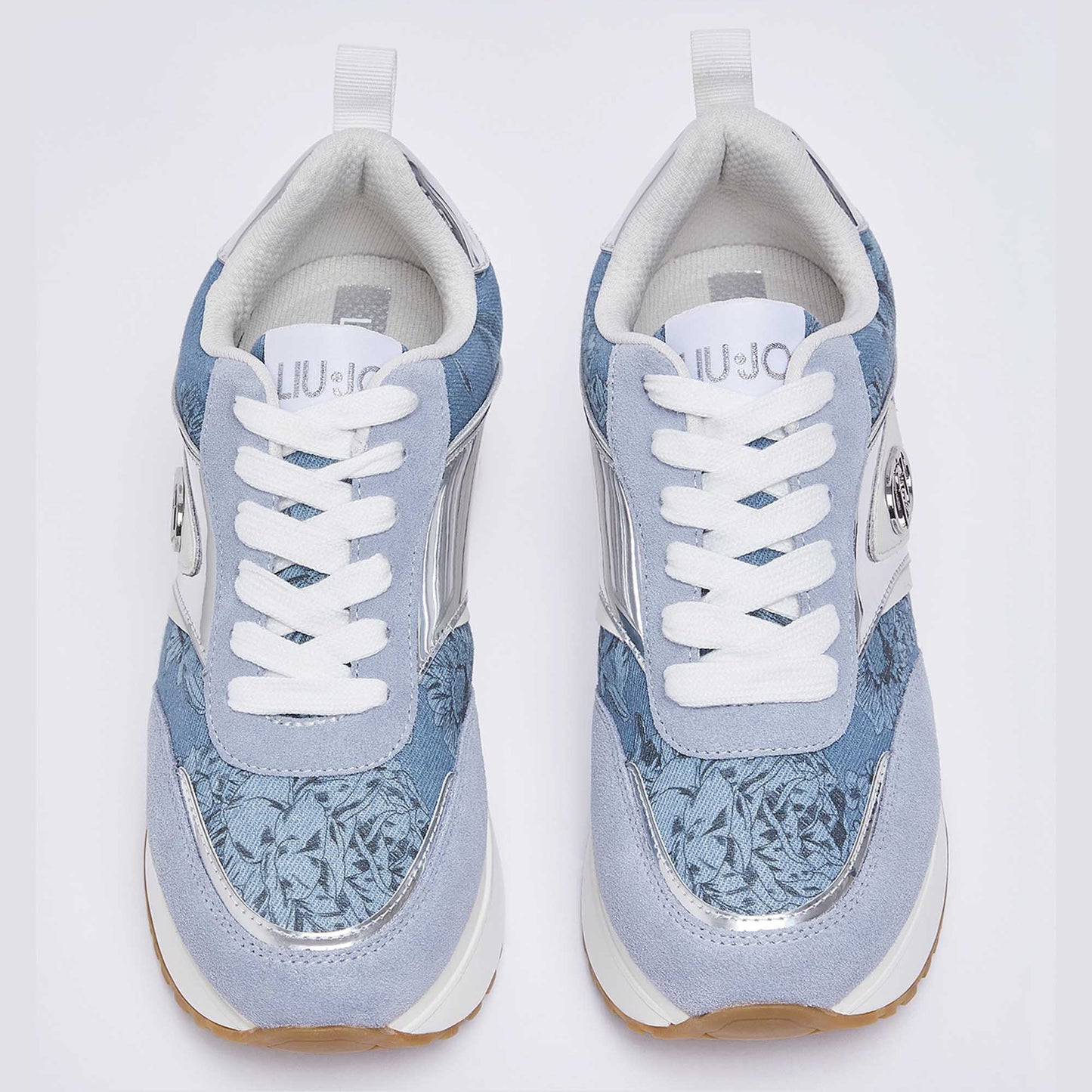 Sneakers LIU JO "Maxi Wonder 97" BA6007 azzurro/denim