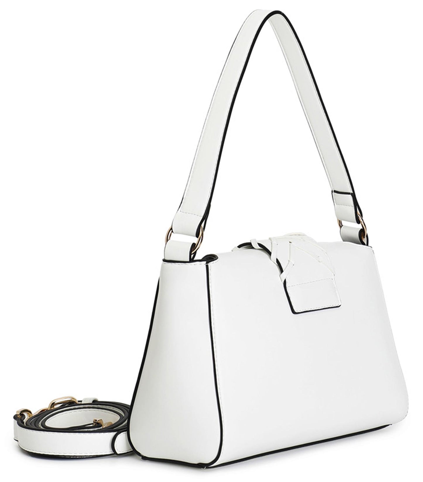 Borsa a spalla CafèNoir WE0812 con pattina