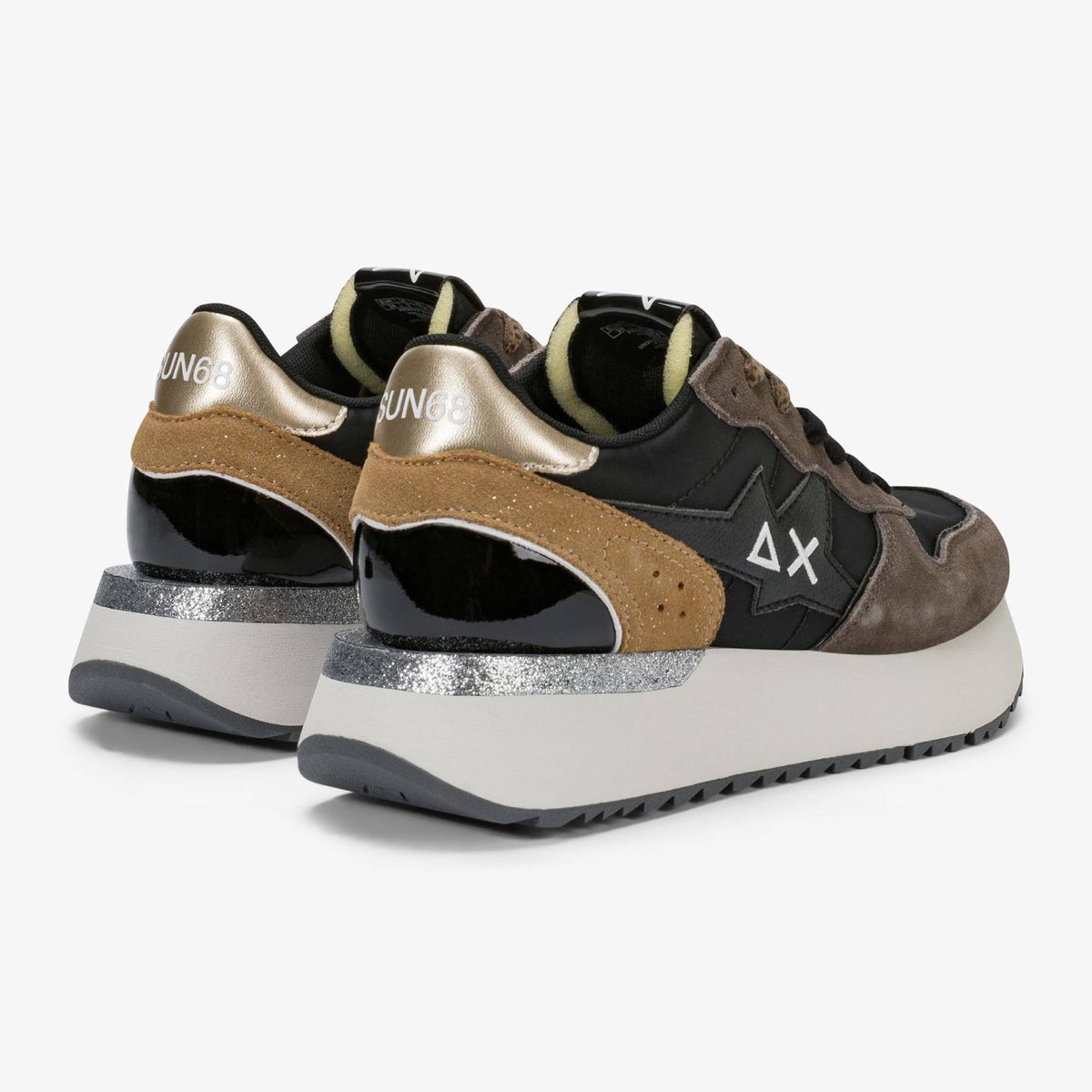 Sneaker SUN68 Big Stargirl "GRACE LEATHER" Z46229-11