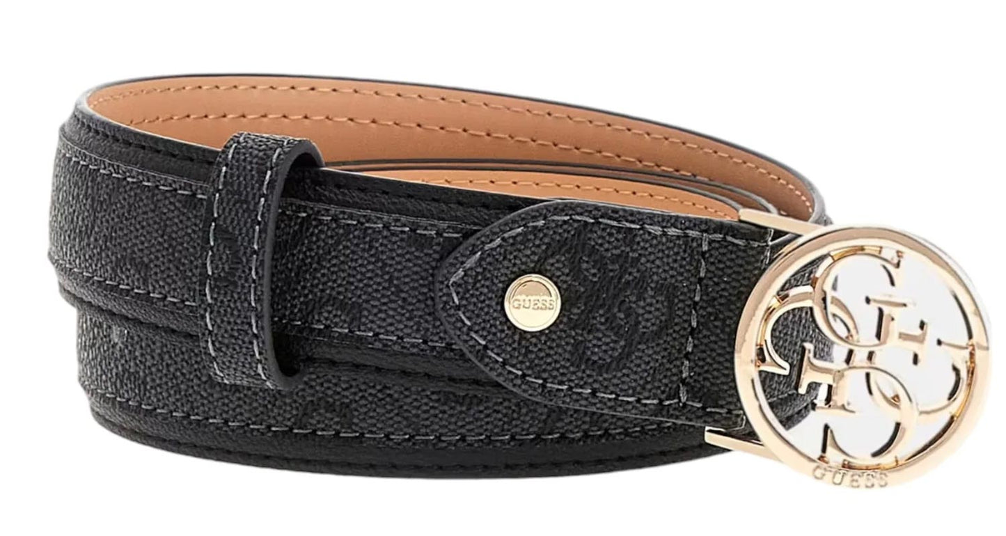 Cintura Guess BW9149-P4330 cinta donna logo coal