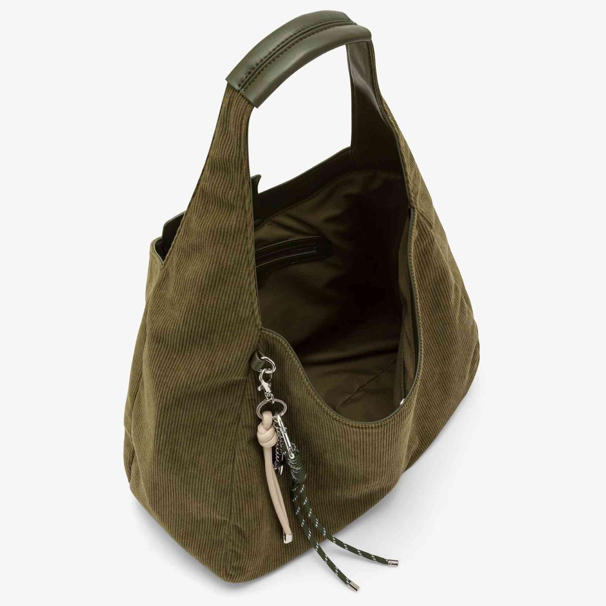 Hobo bag corduroy SUN68 Y46219_74 militare scuro