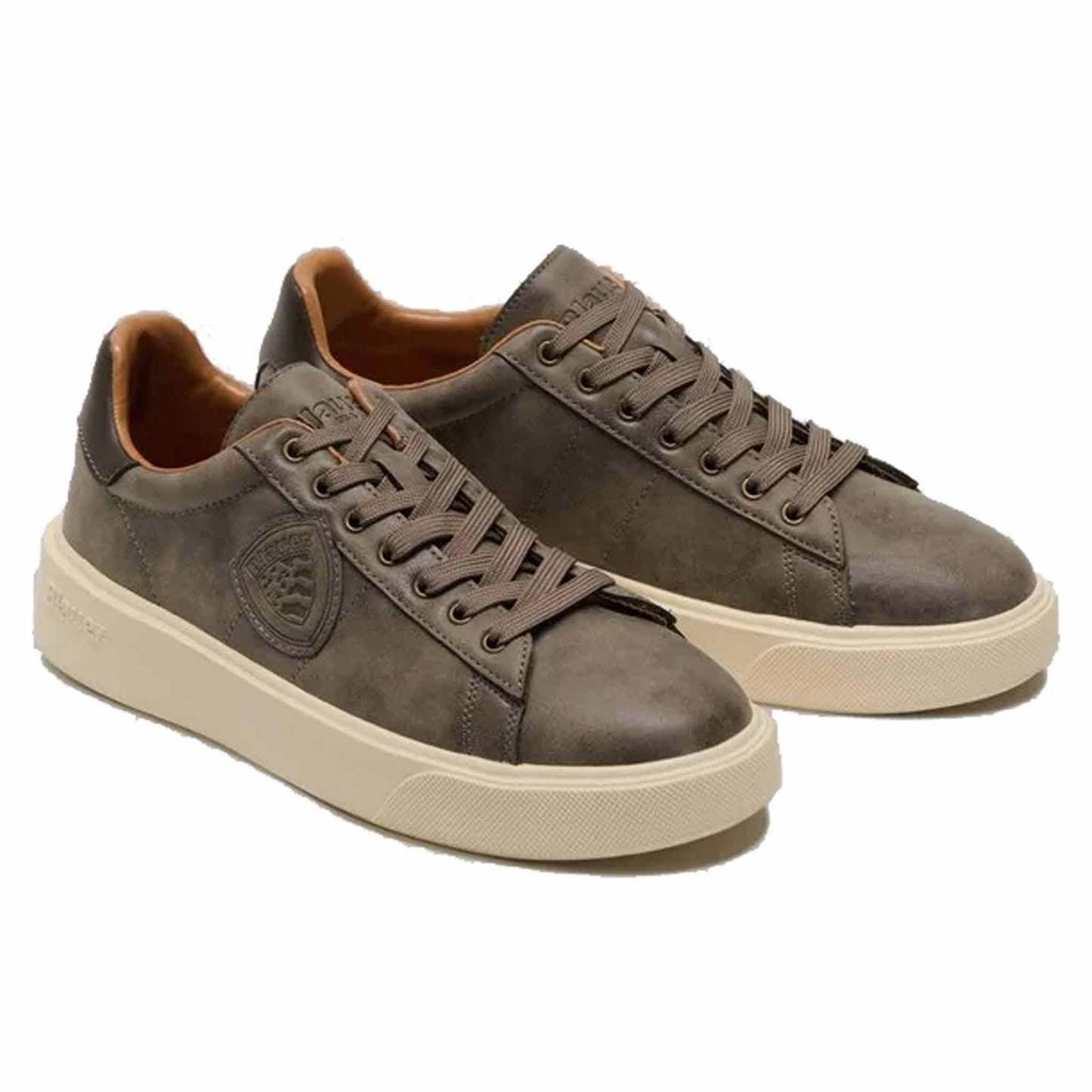 Sneaker Blauer "BUCK01" scarpe taupe/militare