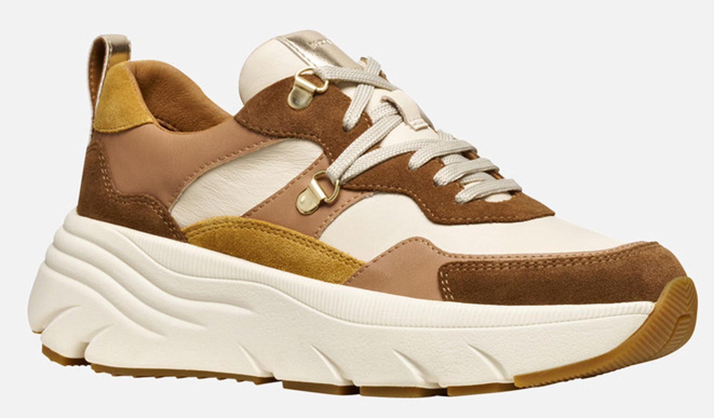 Sneakers GEOX "Diamanta" D36UFE beige