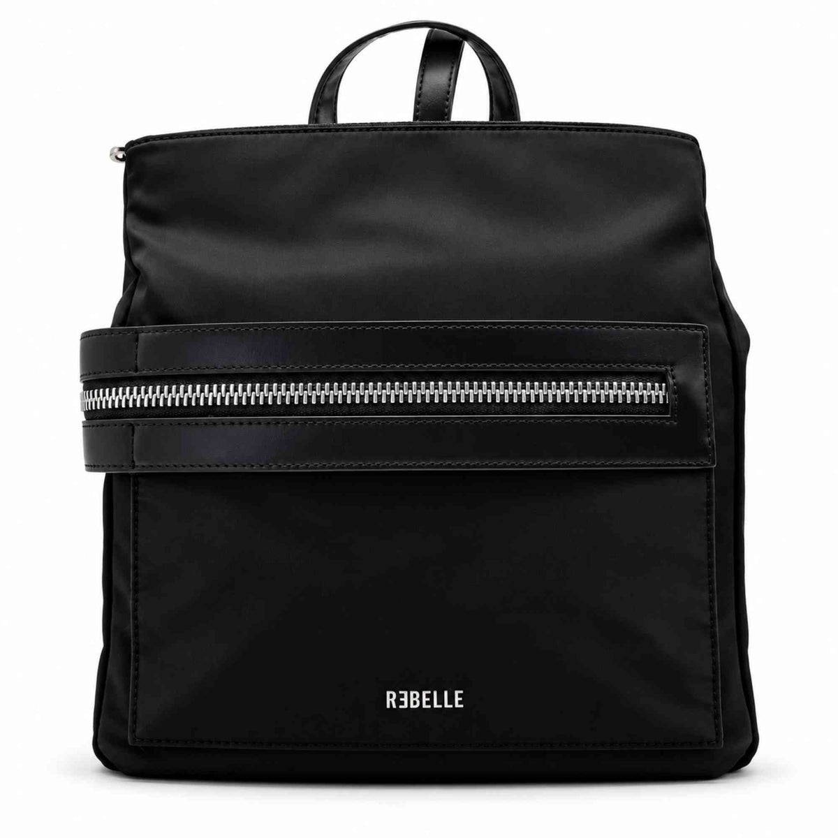 Zaino REBELLE ZACK BACKPACK in nylon nero