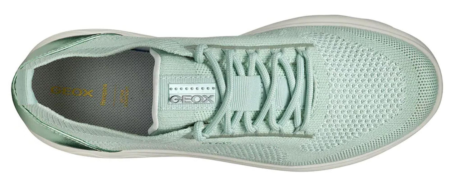 Sneakers GEOX "Spherica E" D55NUE scarpe donna verde