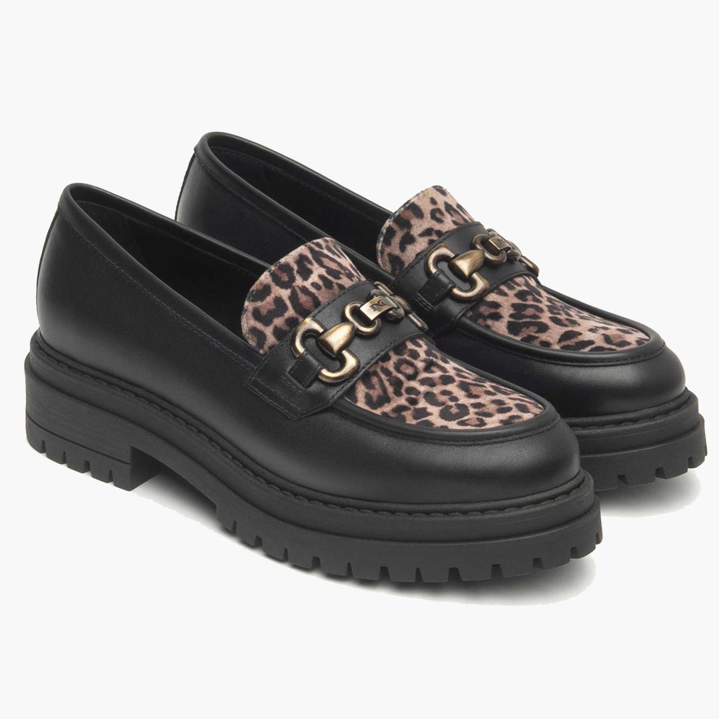 Mocassini NeroGiardini I514012-100 I514012 4012 scarpe