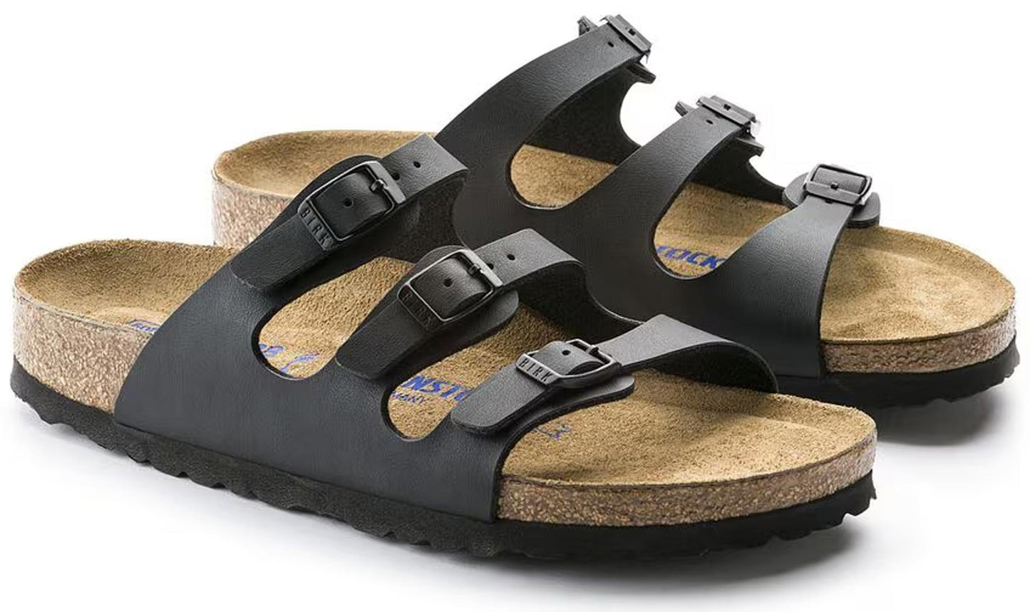 Sandali Florida Birkenstock nero soft 053013 (35-41)