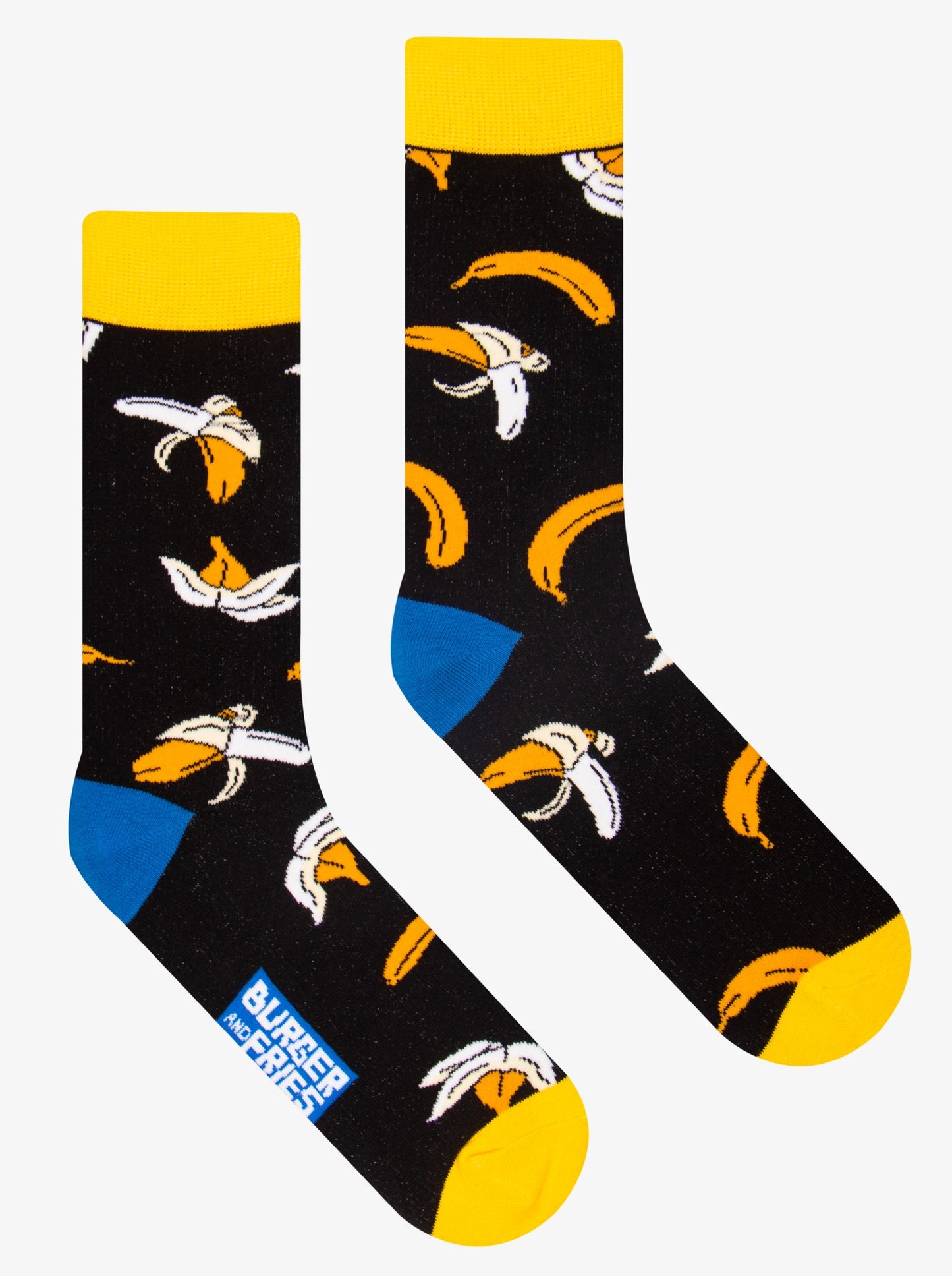 Calze Food Socks BF1008 "Bananarama" Socks Bruger and Fries