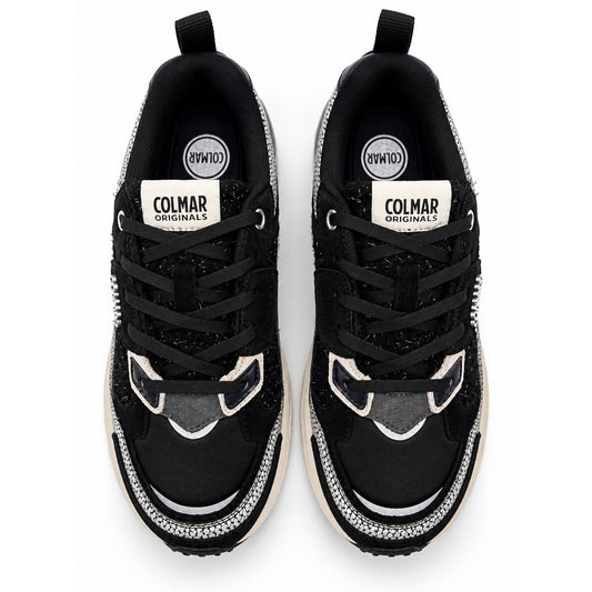 Sneaker Colmar Garner Sparkle S135 Donna Nero