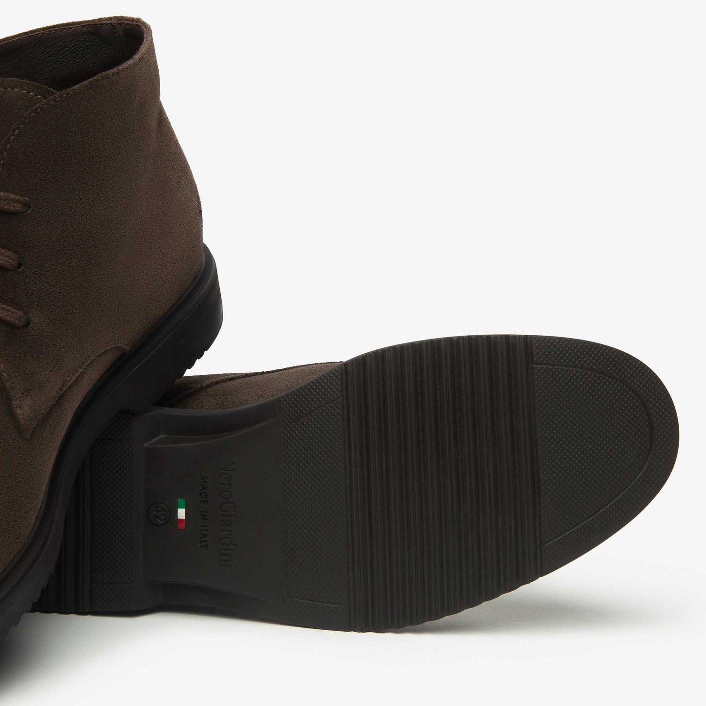 Polacchino NeroGiardini I500850U-300 scarpe uomo marrone