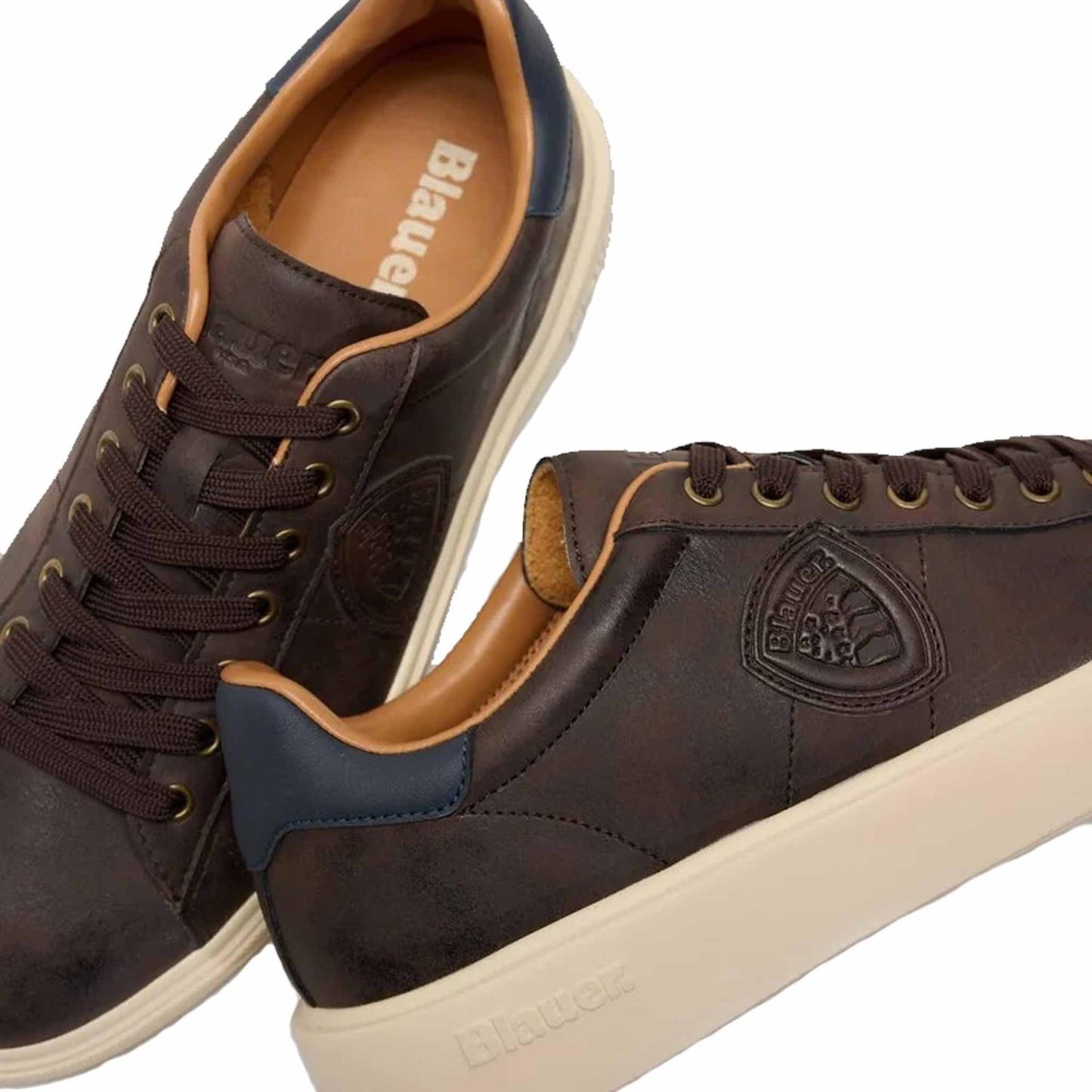 Sneaker Blauer "BUCK01" scarpe marrone/blu