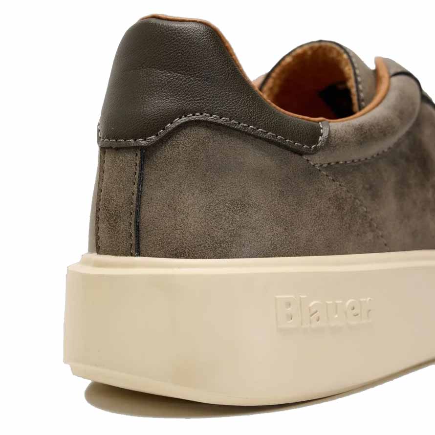 Sneaker Blauer "BUCK01" scarpe taupe/militare