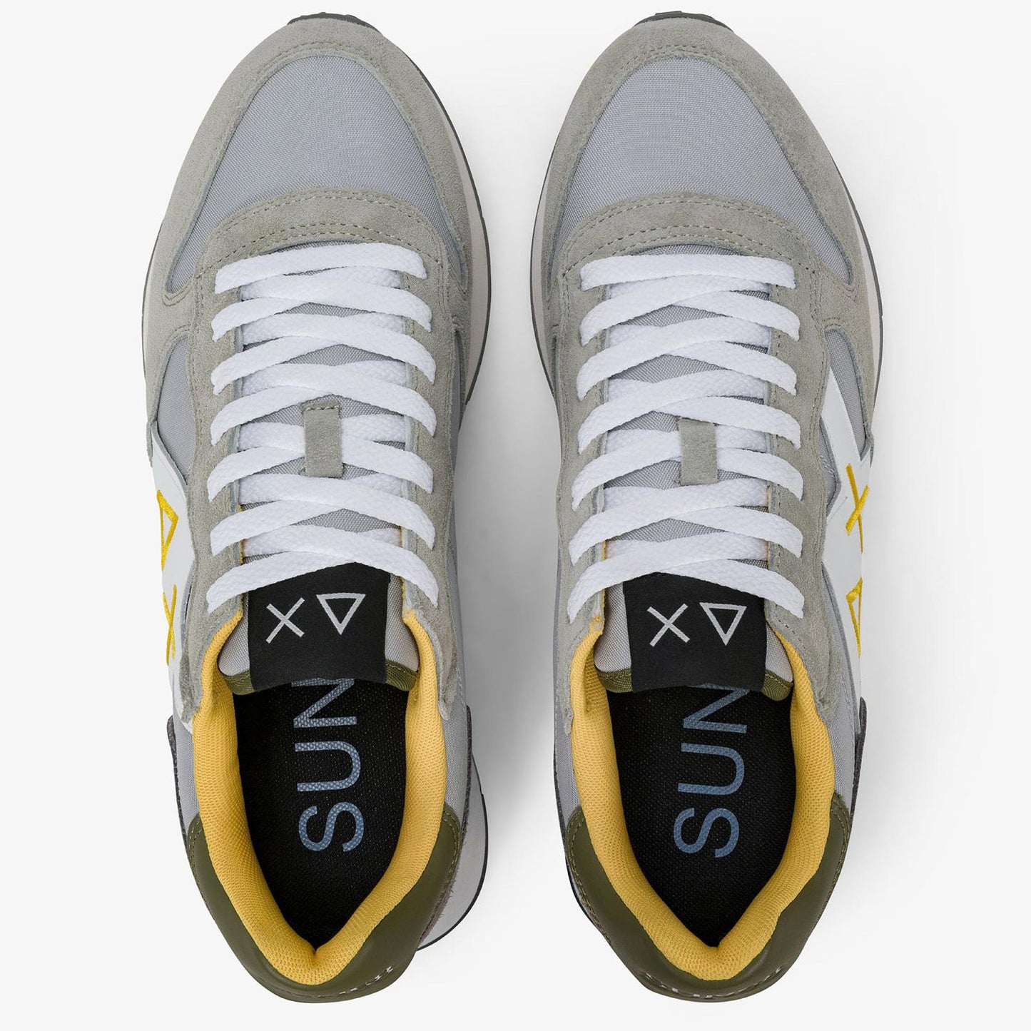 Sneakers uomo SUN68 Jaki Solid Z36115-06 Grigio | Comoda e Accattivante