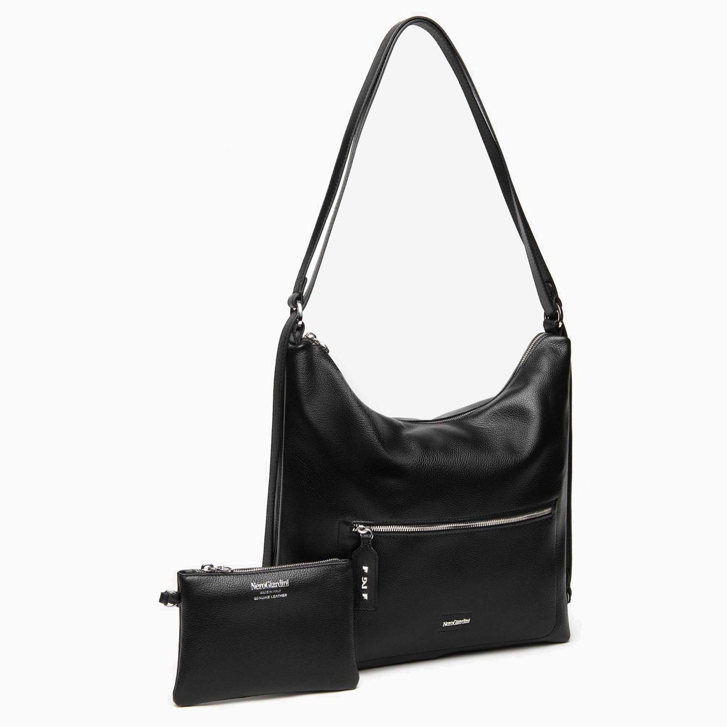 Borsa Hobo NeroGiardini I544032D-100 donna