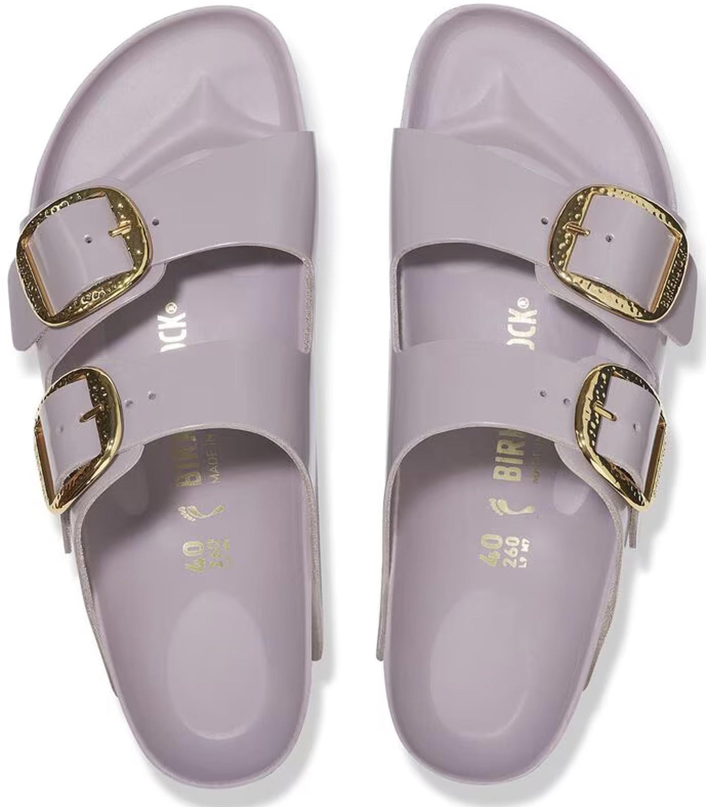 Sandali Arizona Big Buckle High-Shine Faded Birkenstock in pelle 1029762 (35-41)