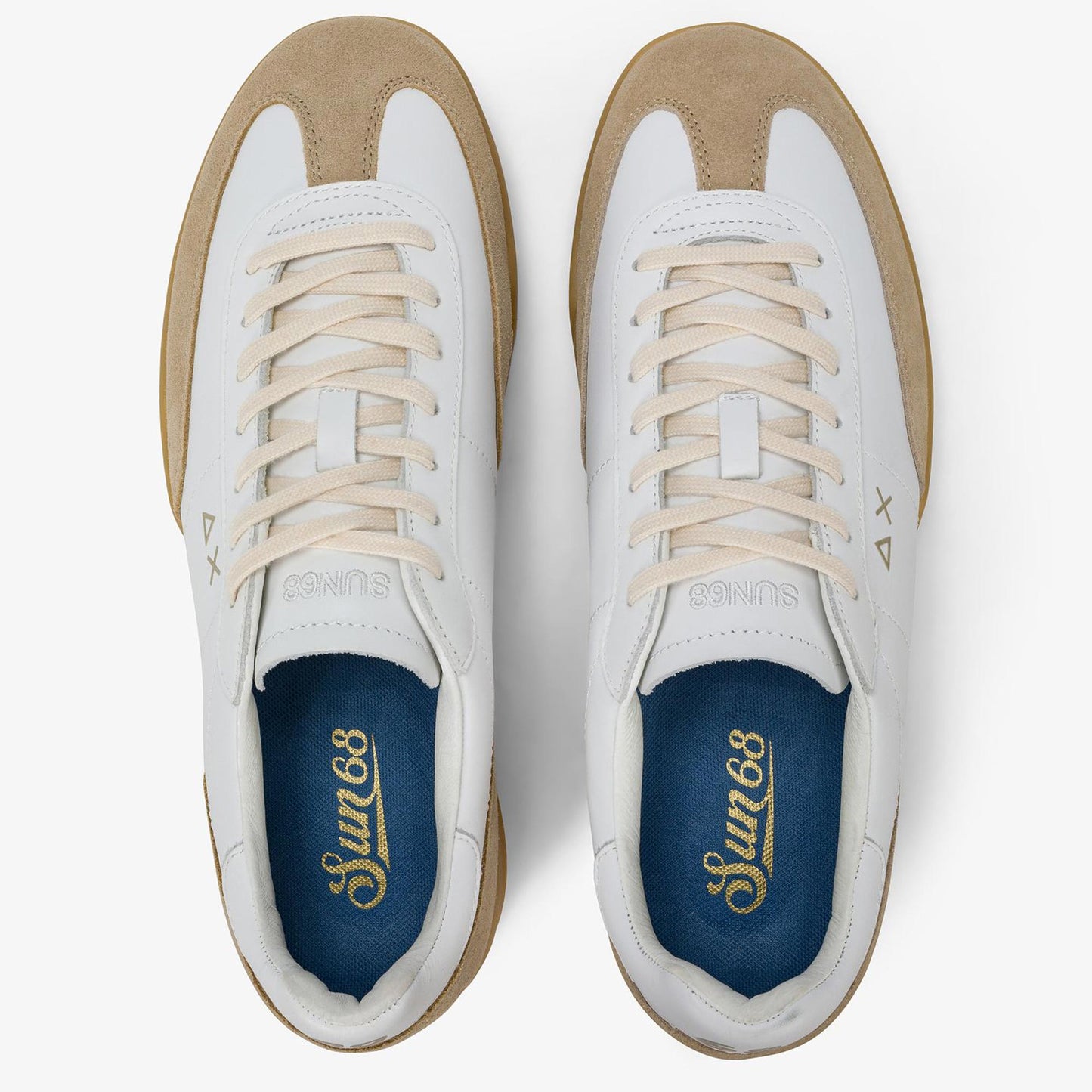 Sneakers uomo Bowling SUN68 California Sun Leather Z36143-0116 | Comoda e Fashion