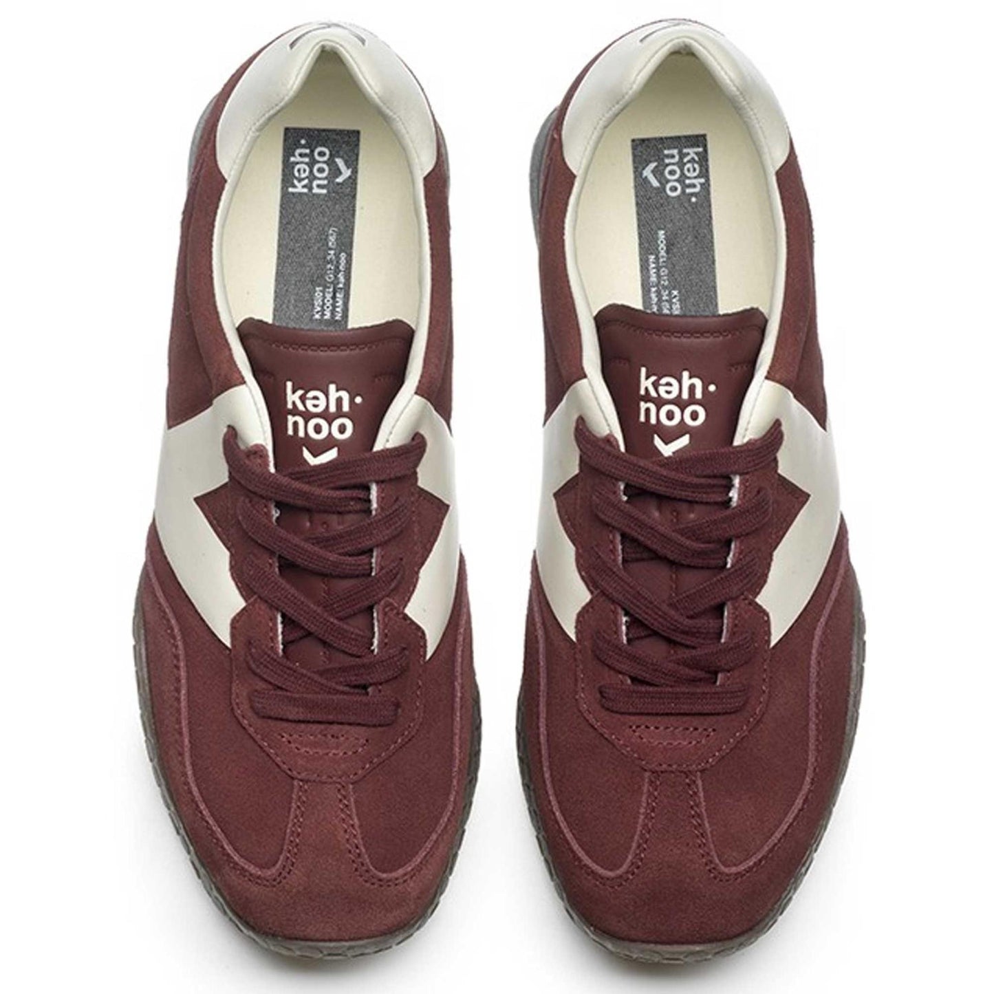 Sneakers Keh-Noo 9774 scarpe uomo bordeaux
