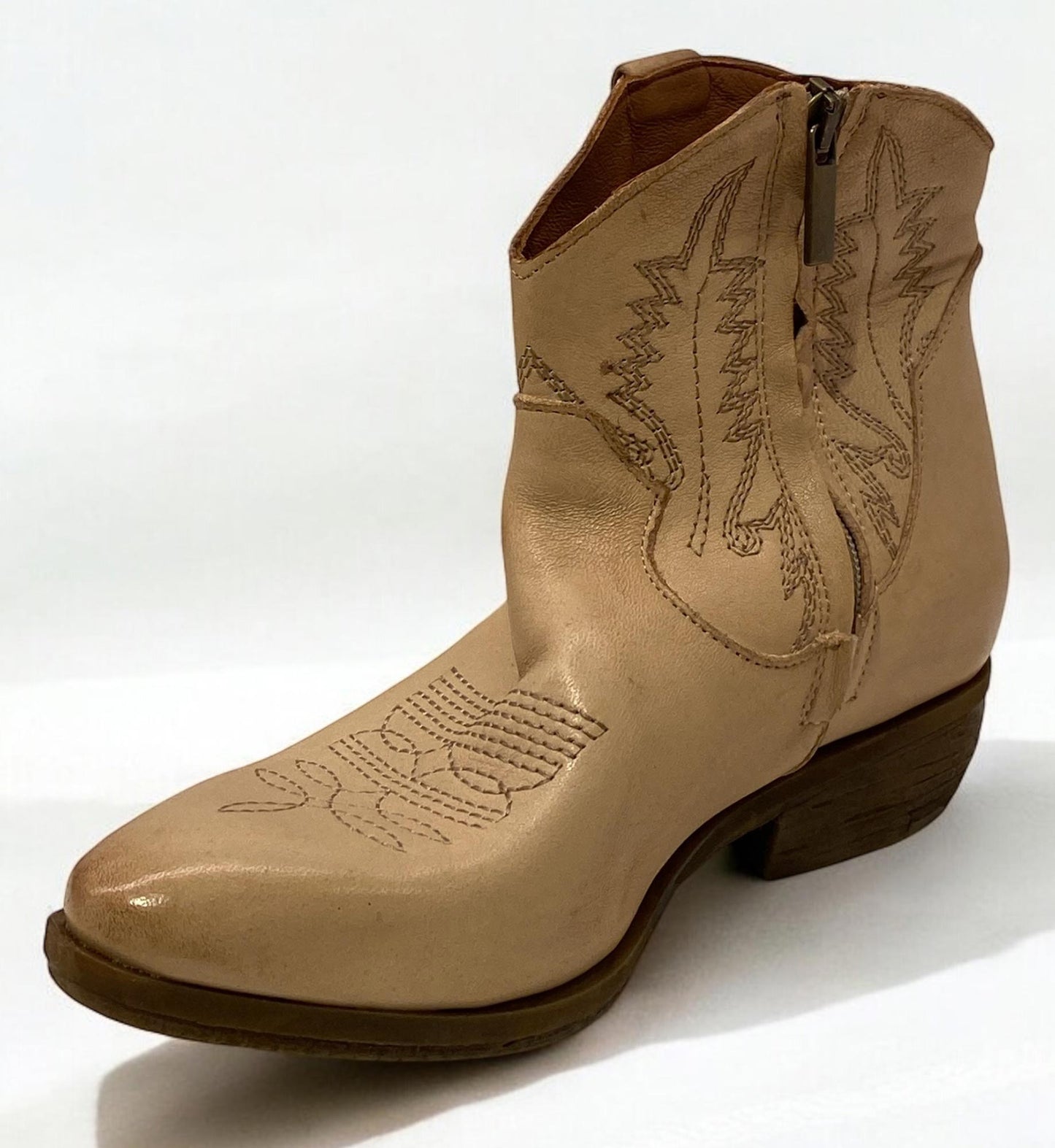 Stivaletti Divine Follie "Tex" Texano beige